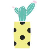 Autocollant Plante Et Cactus 18