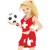 Sticker foot Euro 2008 suisse