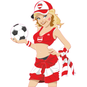Sticker foot Euro 2008 autiche