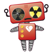 Autocollant Robot