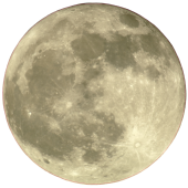 Autocollant Lune