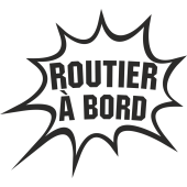 Sticker Humour Routier