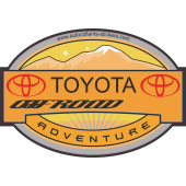 Autocollant Deco 4x4 Toyota