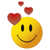 Autocollants smiley 6