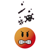 Autocollants smiley 7