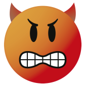 Autocollants smiley 9