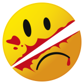 Autocollants smiley 21