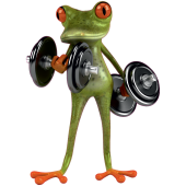 Autocollant Grenouille 2