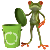 Autocollant Grenouille 5