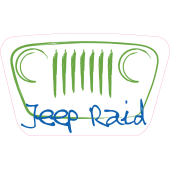 Autocollant Jeep Raid 3