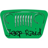 Autocollant Jeep Raid 4