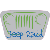 Autocollant Jeep Raid 5