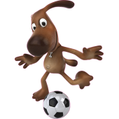 Autocollant Chien Rigolo