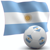 Autocollant Argentine foot