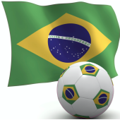 Autocollant Bresil foot