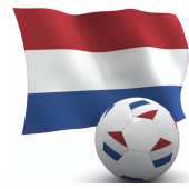 Autocollant Pays bas foot