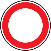 Panneau Interdiction