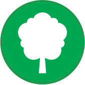 Panneau Vert Arbre
