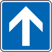 Panneau Indication Circulation sens unique