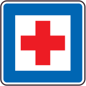Panneau Indication Poste de secours