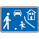 Panneau Indication Zone de rencontre