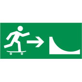 Panneau Indication Skatepark