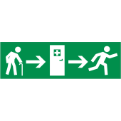 Panneau Indication Infirmerie