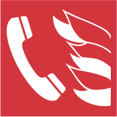 Panneau Indication Incendie téléphone
