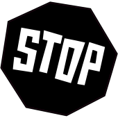 Panneau Bomb Stop 2