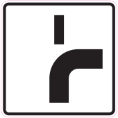 Panneau Indication Route prioritaire 3