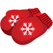 Déco Noel Gants