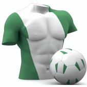 Autocollant Nigeria