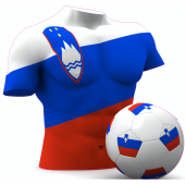 Autocollant Foot Slovenie