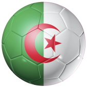 Autocollant Ballon Foot Algerie