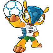 Football Logo Fifa World Cup Bresil 2014
