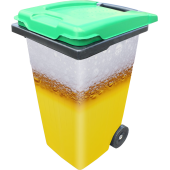 Sticker Poubelle Bière