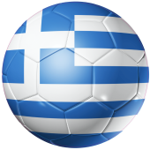 Autocollant Ballon Foot  Grece