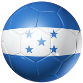 Autocollant Ballon Foot Honduras
