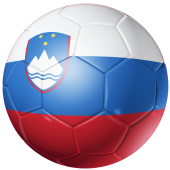 Autocollant Ballon Foot Slovenie