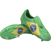 Autocollant Chaussure Foot Brésil