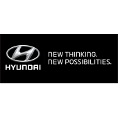 Autocollant Hyundai Black