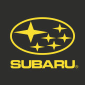 Autocollant Subaru Logo Carré 2