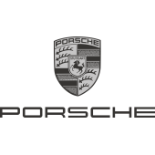 Autocollant Porsche Blason