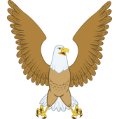 Autocollant Aigle
