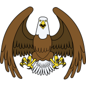 Autocollant Aigle 2