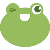 Autocollant Grenouille Clin D'il