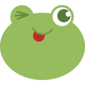 Autocollant Grenouille Clin D'il 2
