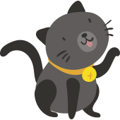 Autocollant Chat 4