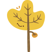 Autocollant Arbre Rigolo Enfant 1