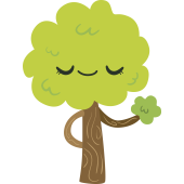 Autocollant Arbre Rigolo Enfant 2